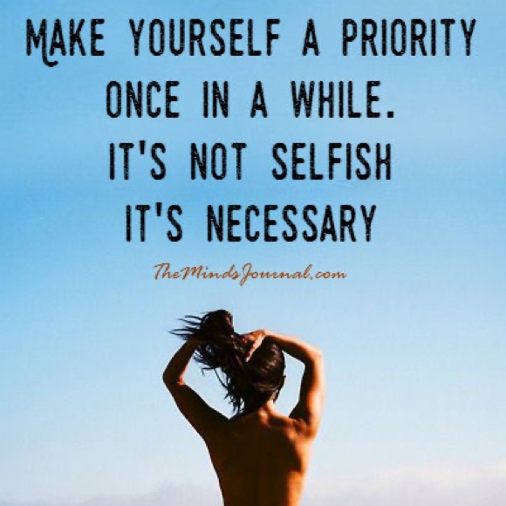 Make Yourself a Priority
